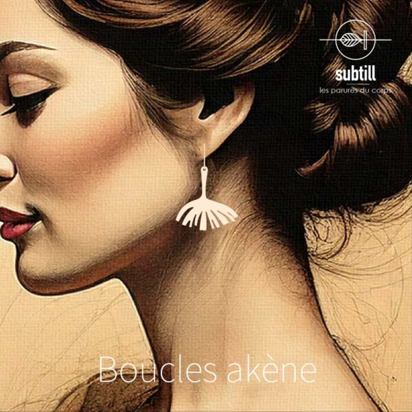 Boucles d’oreilles “Akènes” – Image 2