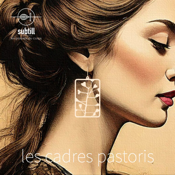 Boucles “Cadres Poétiques” rectangles – Image 3