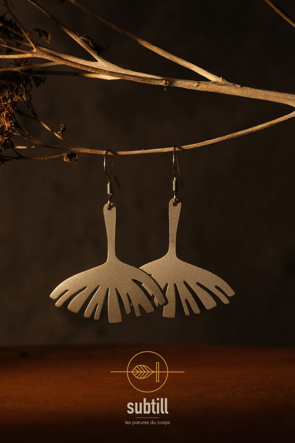 Boucles d’oreilles “Akènes”