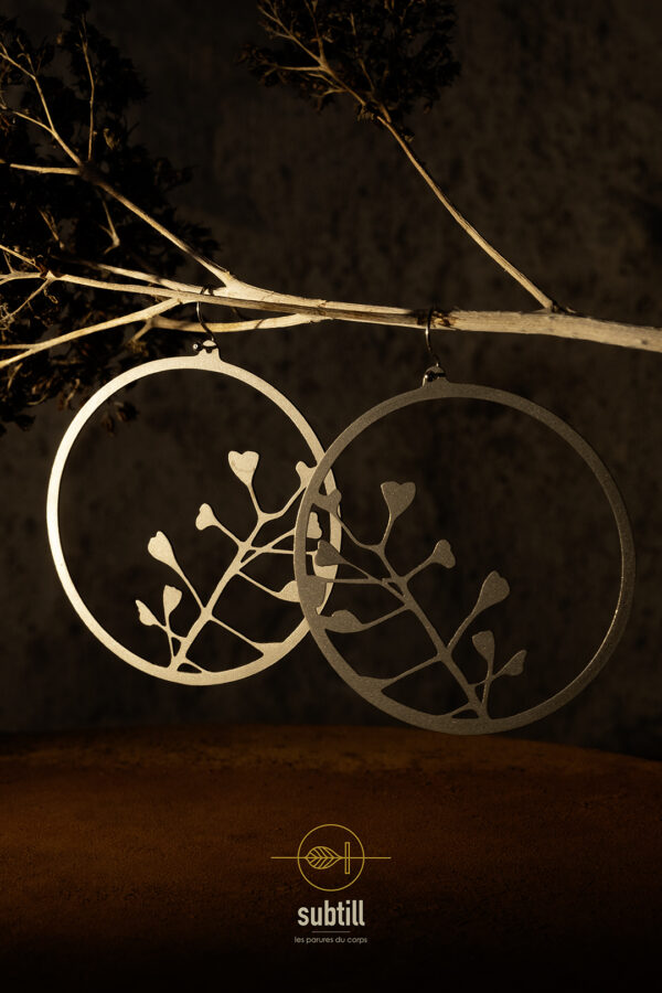 Boucles ”Créoles Végétales” – Image 2