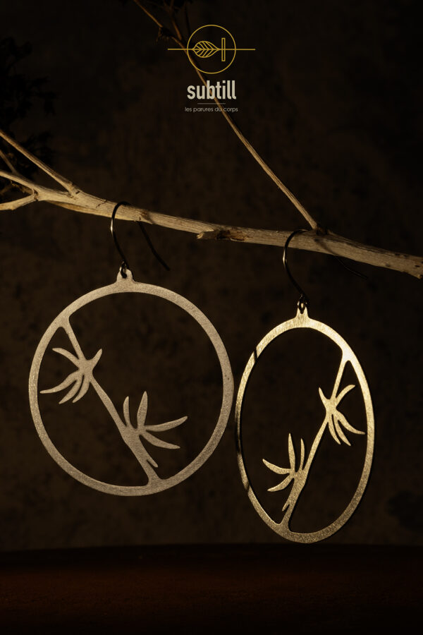Boucles ”Créoles Végétales” – Image 4