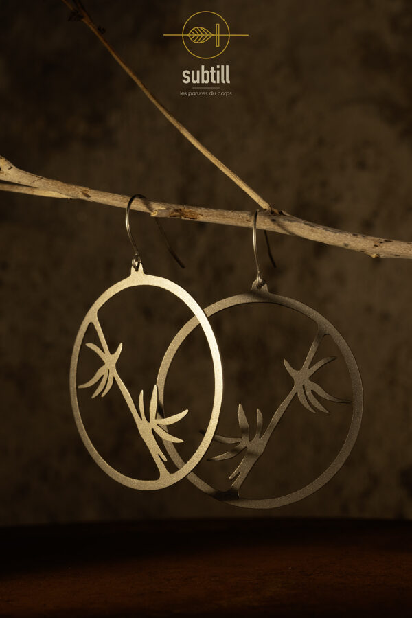 Boucles ”Créoles Végétales” – Image 5